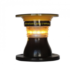 Sinalizador Solar de Obstáculo Aéreo - 3 Milhas - FOTO 3
