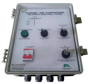 SHC 20 - Quadro eletrônico de comando da iluminação completo para Heliponto