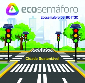 Controladora Semafórica Solar por Rádio - DS 100 ITSC - FOTO 2 Controladora Semafórica Solar por Rádio - DS 100 ITSC - FOTO 2