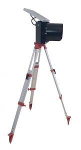 Semáforo Solar Amarelo Piscante DS200T - Tripé - FOTO 3