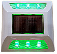 Foto Sinalizador Solar de Solo - Tacha Solar - DS 107.107.22