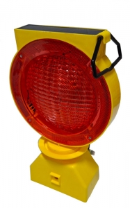 Foto Sinalizador Viário 3 Funções Vermelho