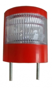 Sinalizador Viário Balizador Eletrônico Strobo Solar a Led - FOTO 2